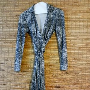 DVF wrap dress.
